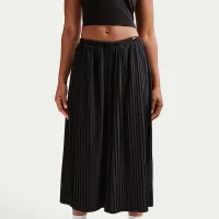 Nike Sportswear женская оверсайз Mid-Rise Culotte Pants цвет черный