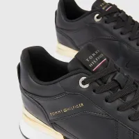 Кросівки Tommy Hilfiger Elevated Feminine Leather FW0FW07108-BDS - Чорні