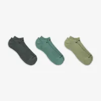 Nike Everyday Plus Cushion тренировочные No-Show носки (3 пары) многоцветный