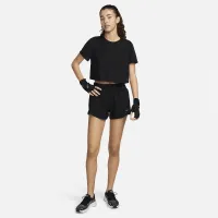 Nike One Classic Breathe жіноча Dri-FIT Short-Sleeve Top колір чорний