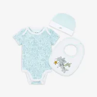 Nike Adventure Doodle Baby 3-Piece Bodysuit Box набор синий