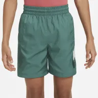 Nike Sportswear Big дитячі Woven шорти колір зелений