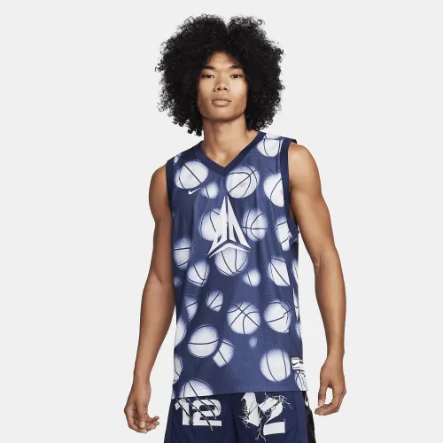 Nike Ja мужские Dri-FIT DNA баскетбольные Jersey цвет серый