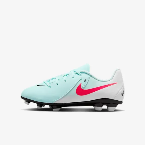 Nike Jr. Phantom GX 2 Club Little/Big детские MG Low-Top футбольные бутсы цвет зеленый