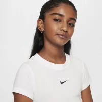 Nike Sportswear Big детские (Girls') Cropped футболка цвет белый
