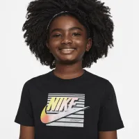 Nike Sportswear Big детские футболка цвет черный