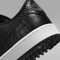Nike Air Jordan 1 Low G для гольфа Кроссовки цвет черный