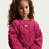 Nike Cozy Little дитячі 2-Piece Flaколір червоний лосіни комплект колір чорний