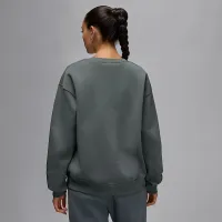 Nike Jordan Brooklyn Fleece женская Realtree Crew-Neck свитшот цвет серый