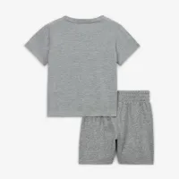 Nike Club Baby (12-24M) Knit шорты набор цвет серый
