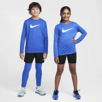 Nike Legend Big дитячі Dri-FIT Long-Sleeve футболка блакитний