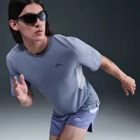 Nike Solar Chase мужские Dri-FIT ADV Short-Sleeve Running Top синий