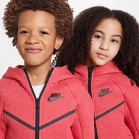 Nike Sportswear Little детские Tech Fleece 2-Piece Full-Zip набор цвет красный