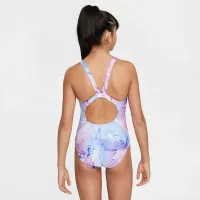 Nike Swim HydraStrong Big детские (Girls') Fastback One-Piece многоцветный
