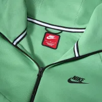 Nike Sportswear Tech Fleece Windrunner мужские Full-Zip Толстовка с капюшоном цвет зеленый