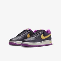 Nike Air Force 1 Big детские Кроссовки цвет фиолетовый
