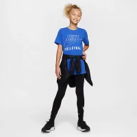 Nike Swoosh Big детские волейбольные футболка синий