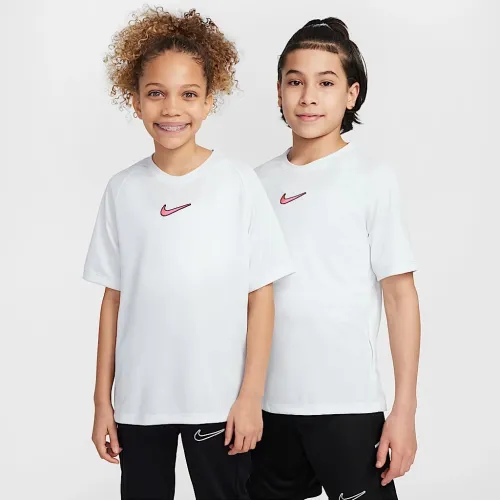 Nike Academy Big детские Dri-FIT Short-Sleeve Soccer Top цвет белый