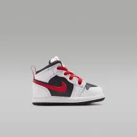 Nike Jordan 1 Mid Baby/Toddler Кроссовки цвет черный
