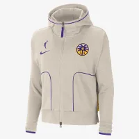 Los Angeles Sparks жіноча Nike Dri-FIT WNBA Knit Куртка колір сірий