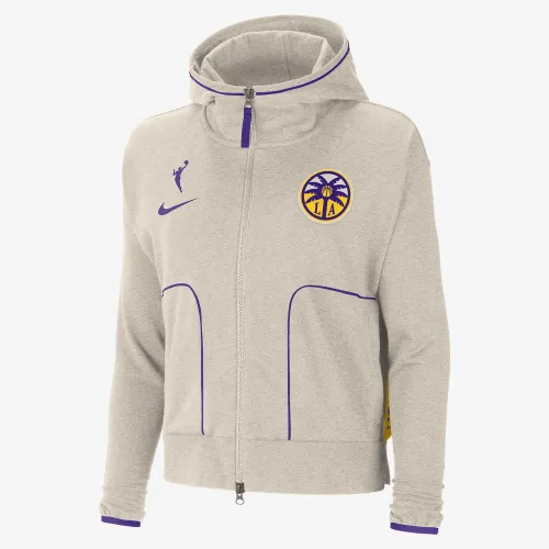 Los Angeles Sparks жіноча Nike Dri-FIT WNBA Knit Куртка колір сірий