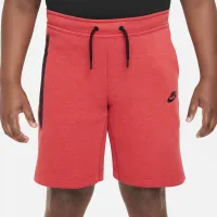 Nike Sportswear Tech Fleece Big дитячі (для хлопчиків) шорти (Extended Size) колір червоний