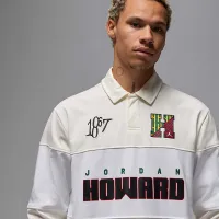 Nike Jordan x Howard University мужские Long-Sleeve Rugby Top цвет белый