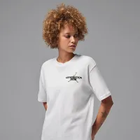 Nike Jordan Sport жіноча Dri-FIT Graphic футболка колір білий