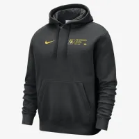 Los Angeles Lakers Club Courtside мужские Nike NBA Pullover Толстовка с капюшоном цвет черный