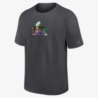Super Bowl LIX Statement Max90 чоловічі Nike NFL футболка колір сірий
