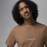 Nike Jordan Air чоловічі футболка колір коричневий