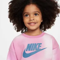 Nike Solarized Toddler Crew and лосины набор Pink