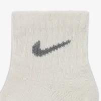 Nike Dri-FIT Performance Basics Little детские Ankle носки (6 пары) цвет серый