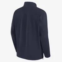 West Virginia Mountaineers Sideline Coach чоловічі Nike College 1/2-Zip Hooded Куртка блакитний