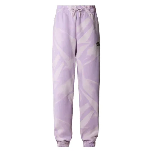 Штани The North Face Essential Jogger Print IC 0A881EUI61 - Фіолетові
