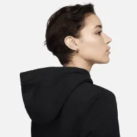 Nike женская волейбольные Pullover Толстовка с капюшоном цвет черный