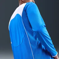 Nike Total 90 мужские Dri-FIT Long-Sleeve Soccer Top синий