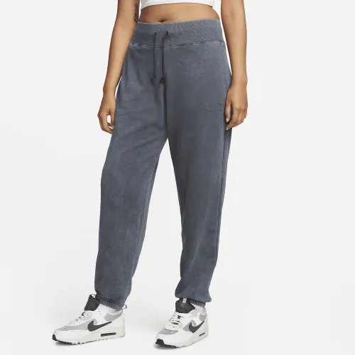 Nike Sportswear Phoenix Fleece женская С высокой Талией Pants цвет серый