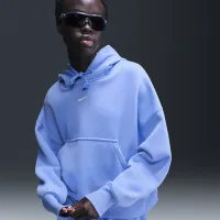 Nike Sportswear Phoenix Fleece женская Over-оверсайз Pullover Толстовка с капюшоном синий