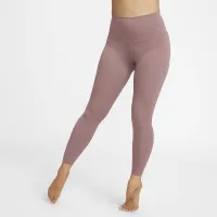Nike Zenvy женская Gentle-Support С высокой Талией 7/8 лосины цвет фиолетовый