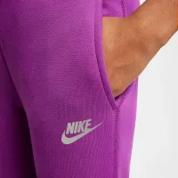 Nike Sportswear Tech Fleece Big дитячі Reflective Joggers колір фіолетовий