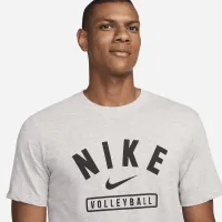 Nike Men's Volleyball T-Shirt Grey
