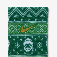 Nike Little дитячі Dri-FIT Holiday Elite Crew шкарпетки колір зелений