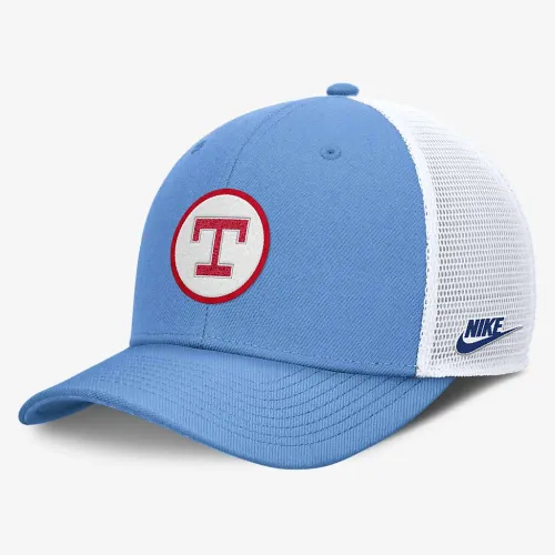 Texas Rangers Cooperstown Rise мужские Nike Dri-FIT MLB Trucker Adjustable Hat синий