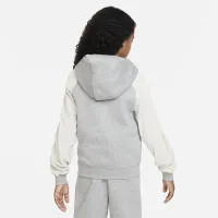 Nike Sportswear Big дитячі (для хлопчиків) Pullover Толстовка з капюшоном колір сірий