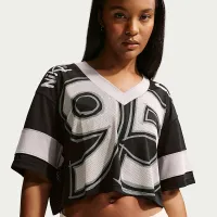 Nike Sportswear жіноча оверсайз Cropped Jersey колір чорний