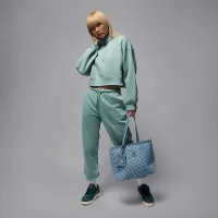 Nike Jordan Brooklyn Fleece жіноча 1/4-Zip Top колір зелений