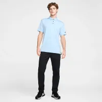 Nike Tour мужские Dri-FIT Heatheцвет красный для гольфа Polo синий