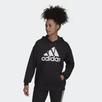 Кофта/футболка adidas Essentials Logo Boyfriend Fleece Толстовка з капюшоном HD1756 - Чорні