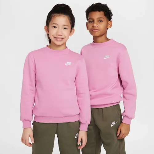 Nike Sportswear Club Fleece Big дитячі світшот Pink
